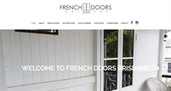Desktop Screenshot of frenchdoors-brisbane.com.au